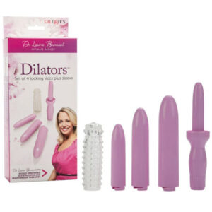 Dr Laura Berman® Dilators Set of 4 Locking Sizes with Sleeve